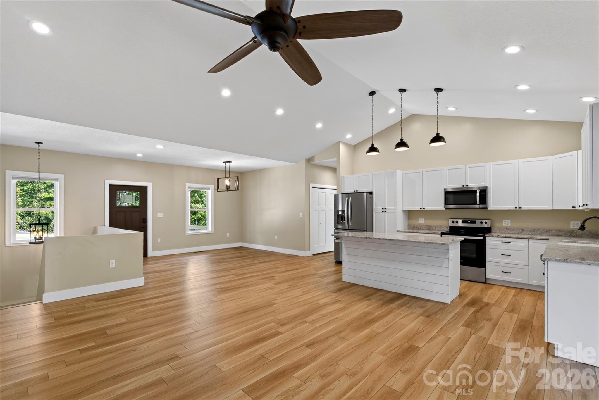open floor plan - 131 Ridge Road, Candler