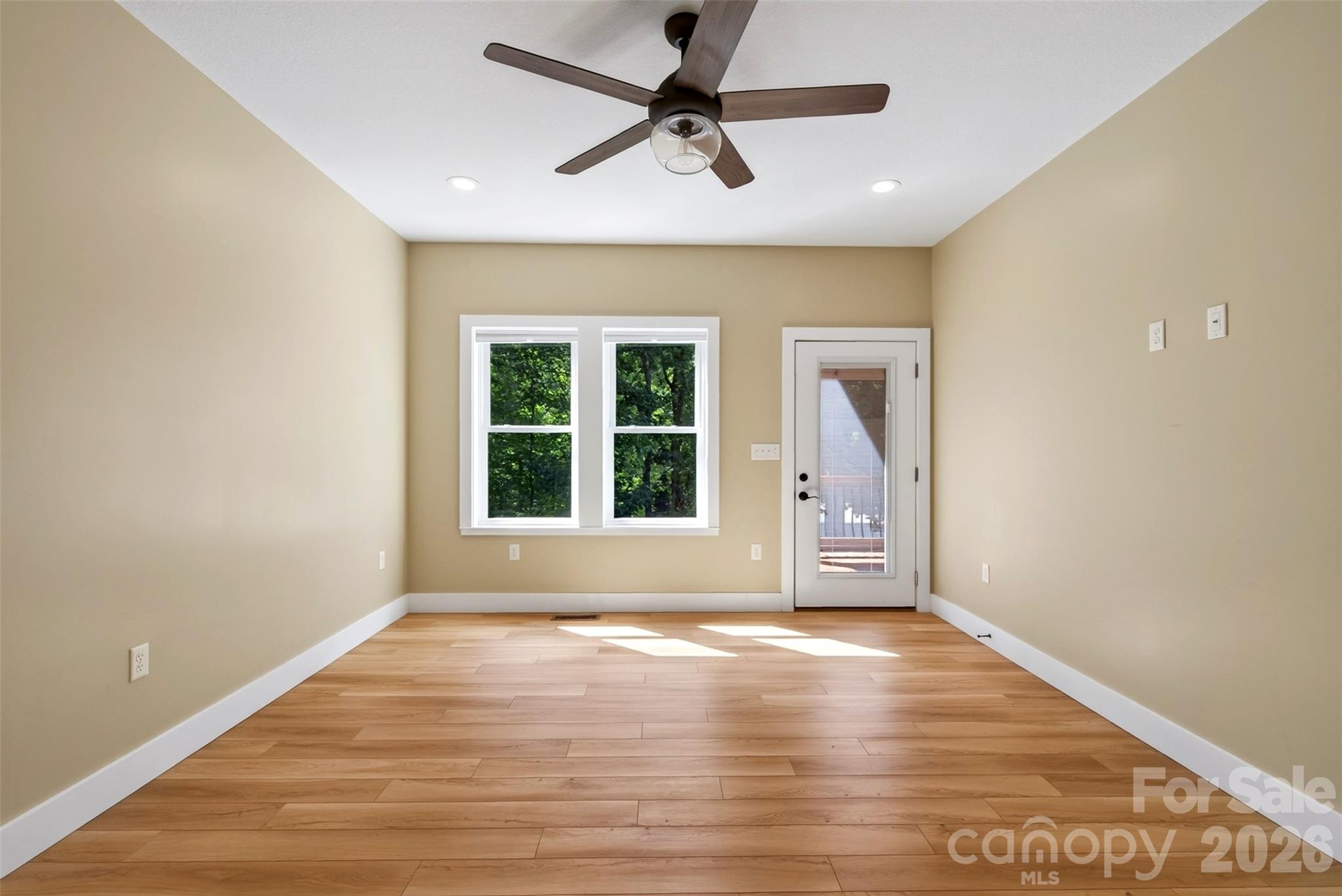porch access from primary bedroom - 131 Ridge Road, Candler