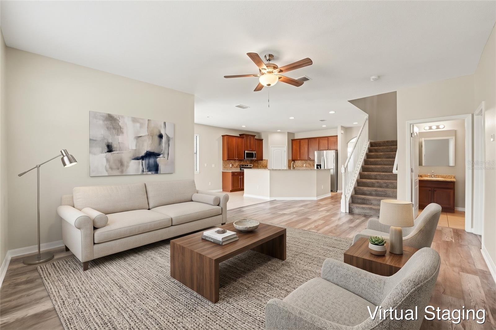 Virtually staged - 2727 EAGLE CLIFF DR, KISSIMMEE