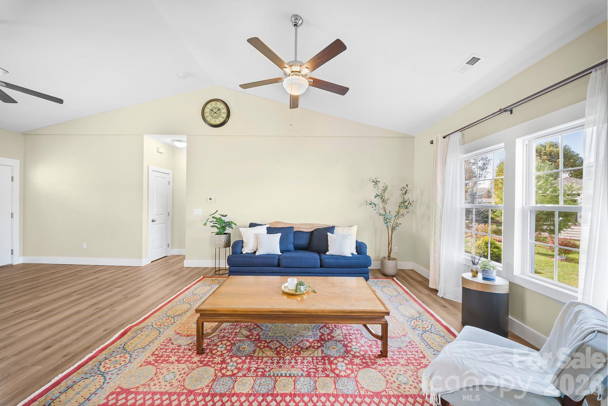 Easy one-level living with an open, comfortable gathering space - 457 Riverwind Drive, Hendersonville