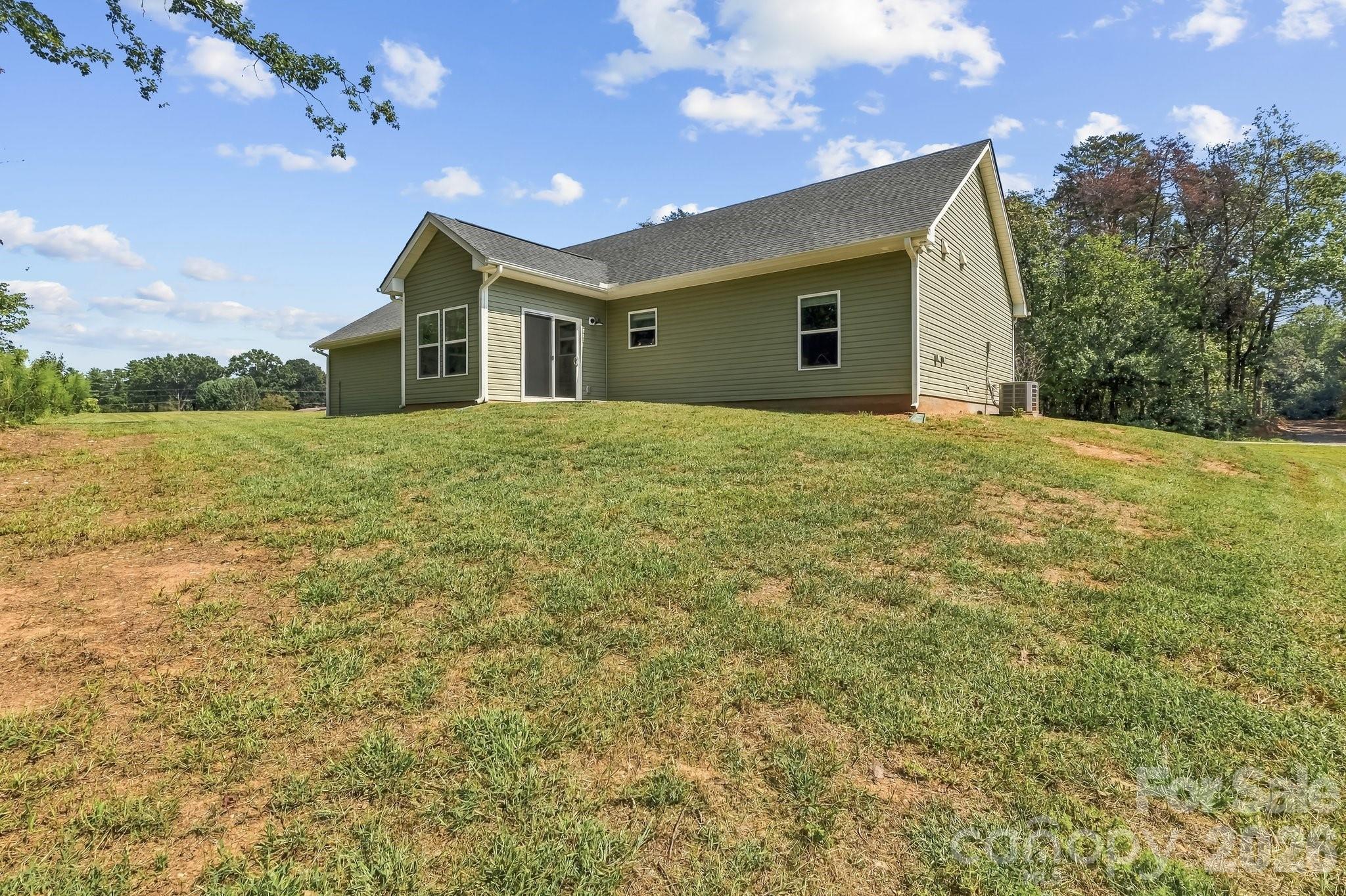 back corner looking toward home - 916 Westminster Drive, Statesville