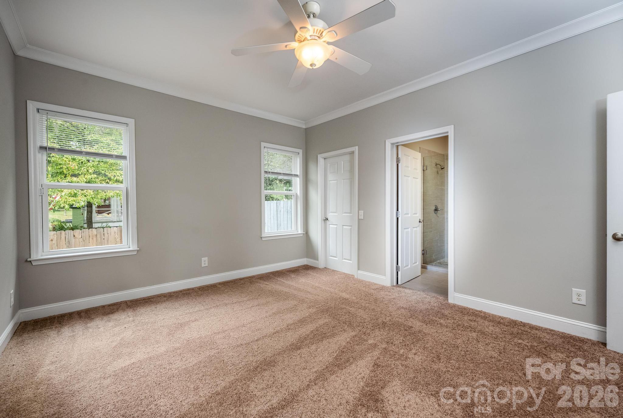 Bedroom 2 Ensuite with Full Bathroom and Walk-In Closet - 519 Union Street S, Concord