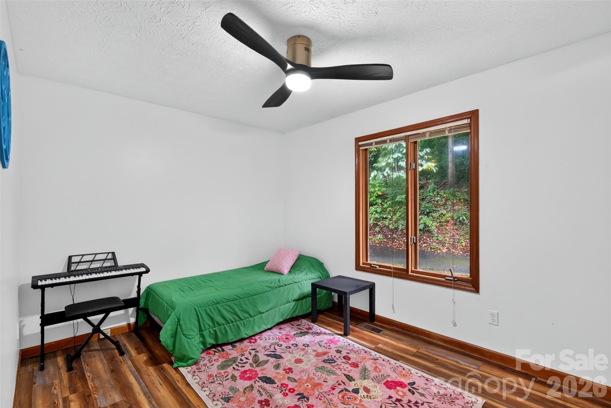 Second main floor bedroom would also make a great office - 39 Spooks Branch Extension, Asheville