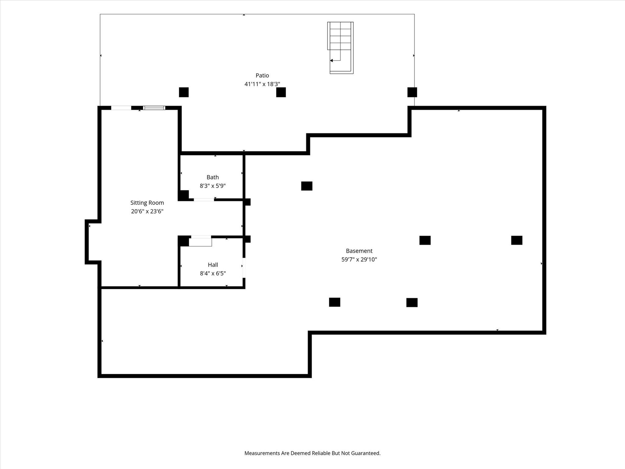 downstairs floor plan - 217 Sycamore Drive, Nebo