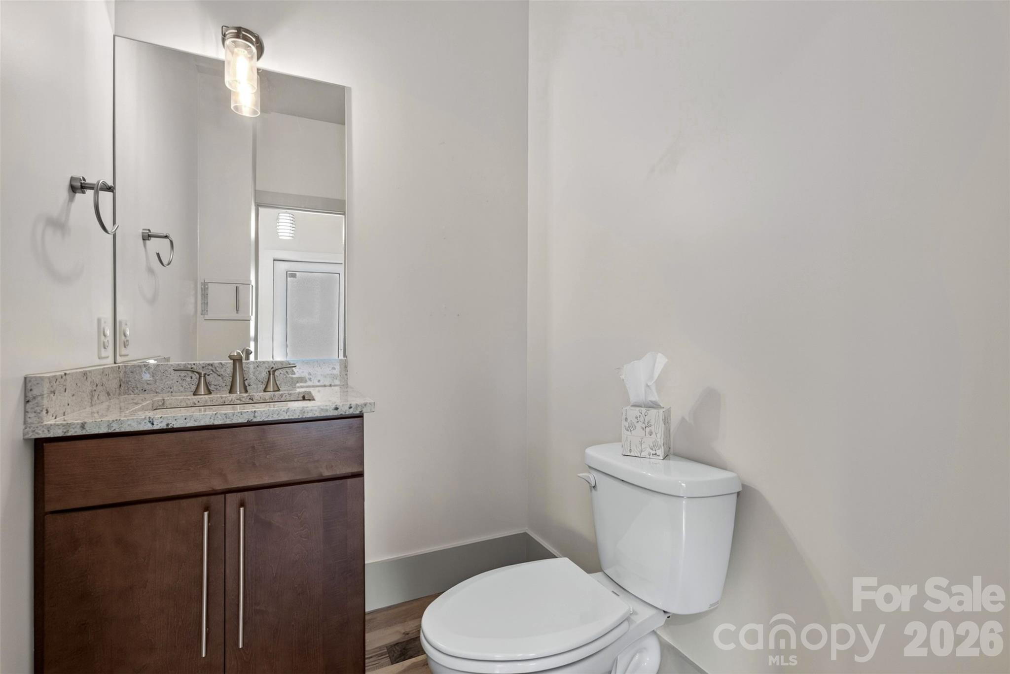 Main Level Powder Room - 18 Sulphur Springs Road, Asheville