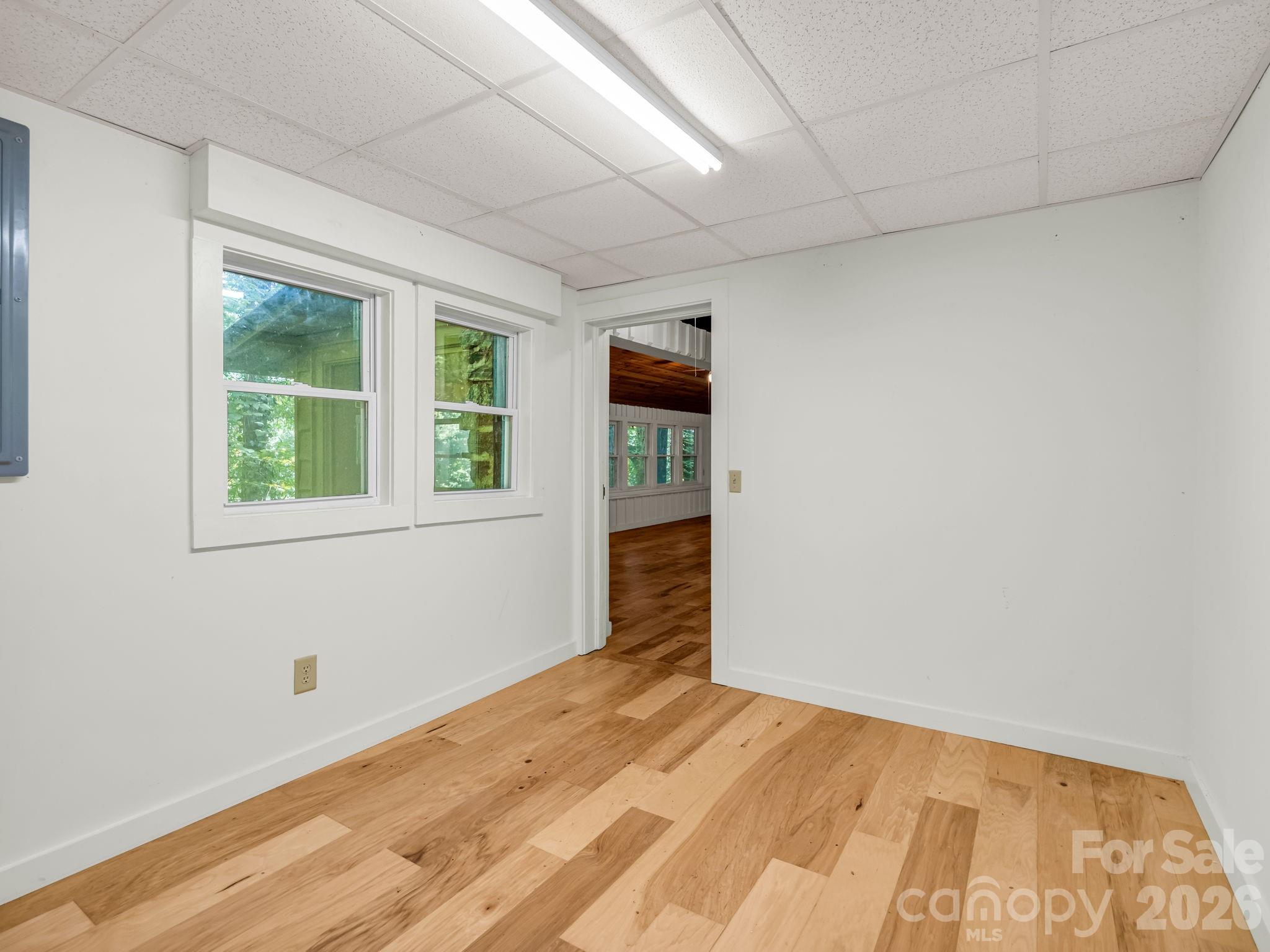 LVP flooring in the basement - 145 Stone Hedge Lane, Tryon