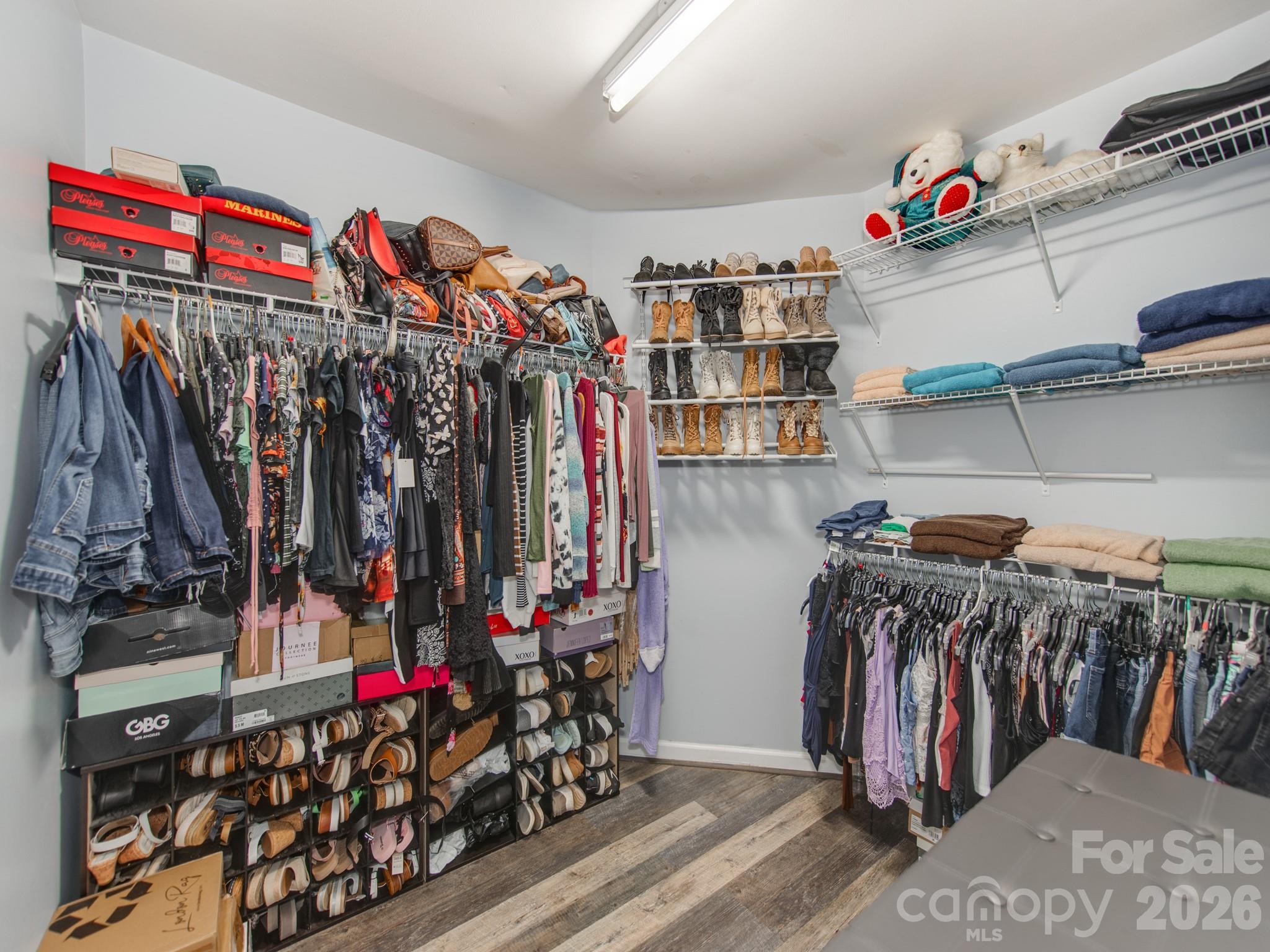 Primary walk-in closet - 7313 Hannah Alexander Lane, Mint Hill