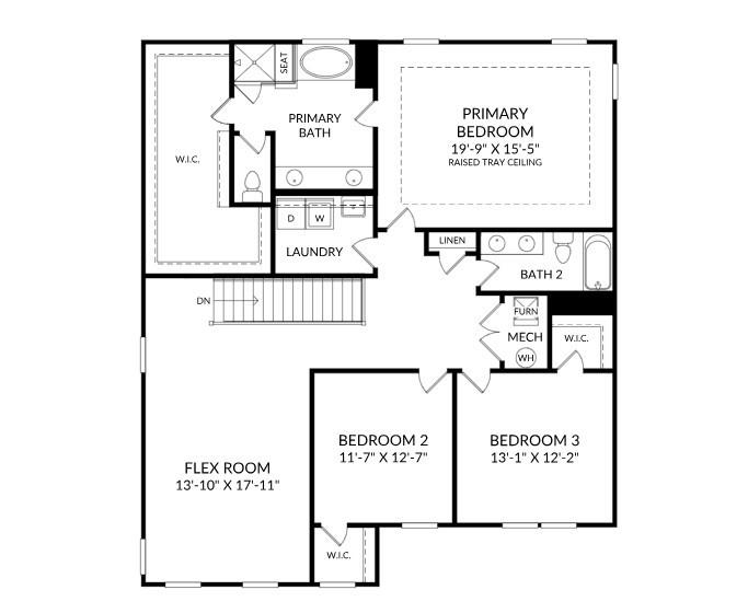 Upper Level - 1410 Mossy Glade Road, Indian Trail