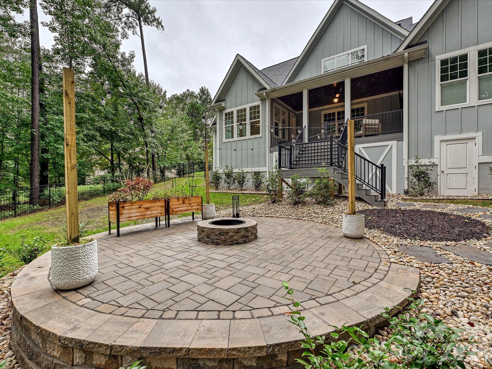 Paver Patio - 138 Waterbury Drive, Mooresville
