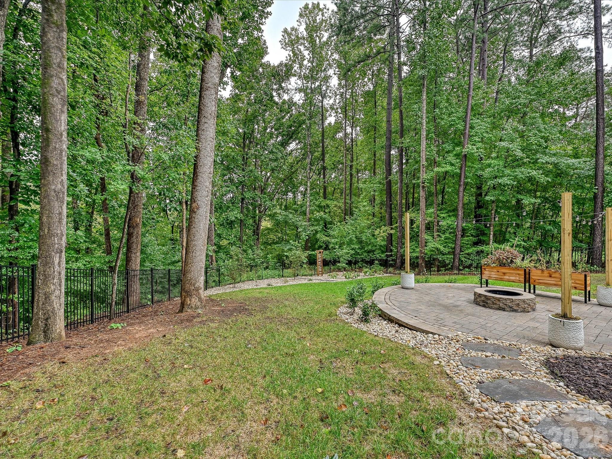 Backyard - 138 Waterbury Drive, Mooresville