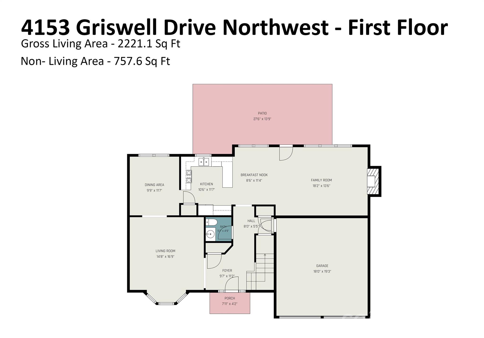 Single Family Residence at 4153 Griswell Drive NW, Concord, photo 27 of 28