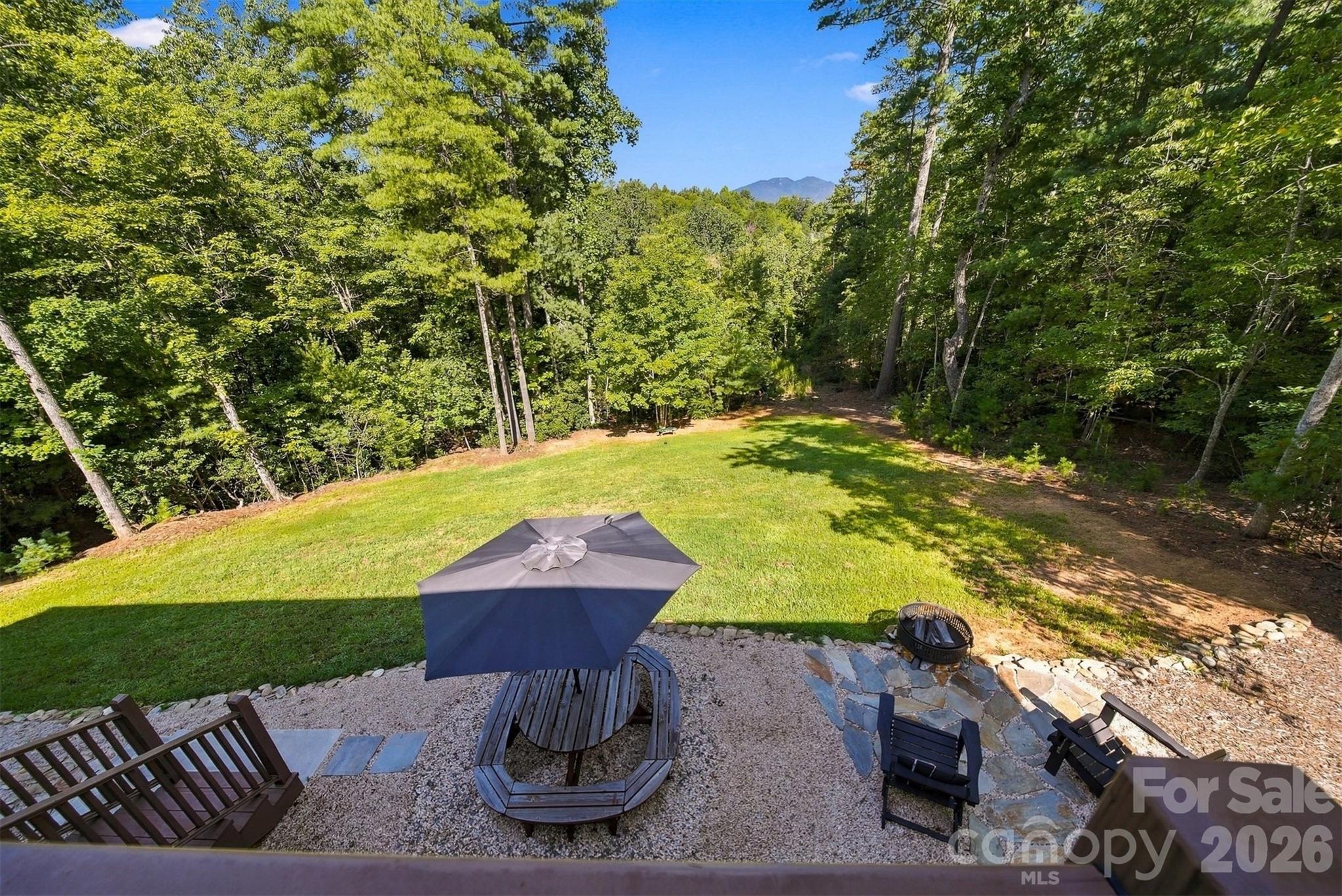Back patio - 217 Sycamore Drive, Nebo