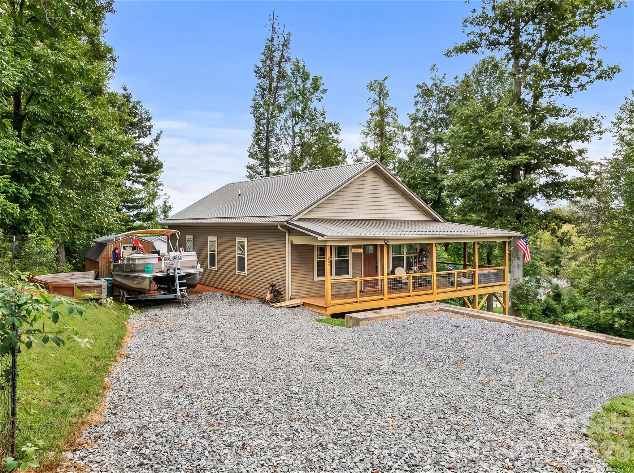 Single Family Residence at 1884 Bear Creek Road, Leicester, photo 31 of 34