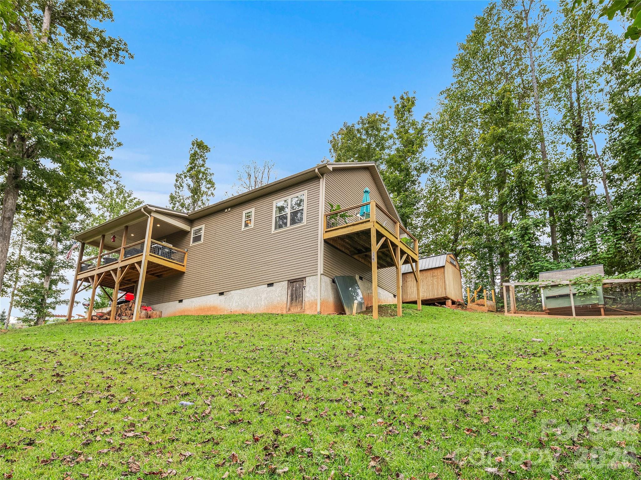 Single Family Residence at 1884 Bear Creek Road, Leicester, photo 29 of 34