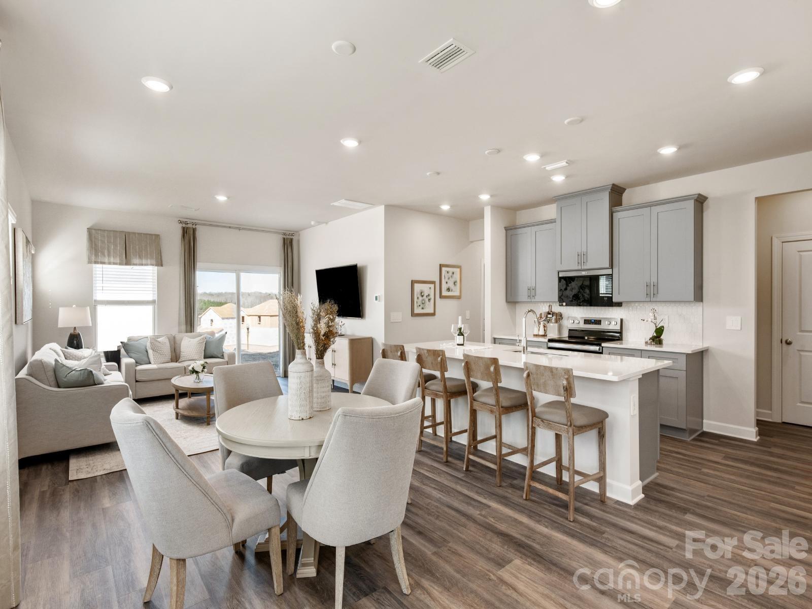 Photo is not of the actual home, but is an inspirational photo of builder’s model home and may depict options, furnishings, and/or decorator features that are not included - 12640 Russellwood Lane, Charlotte