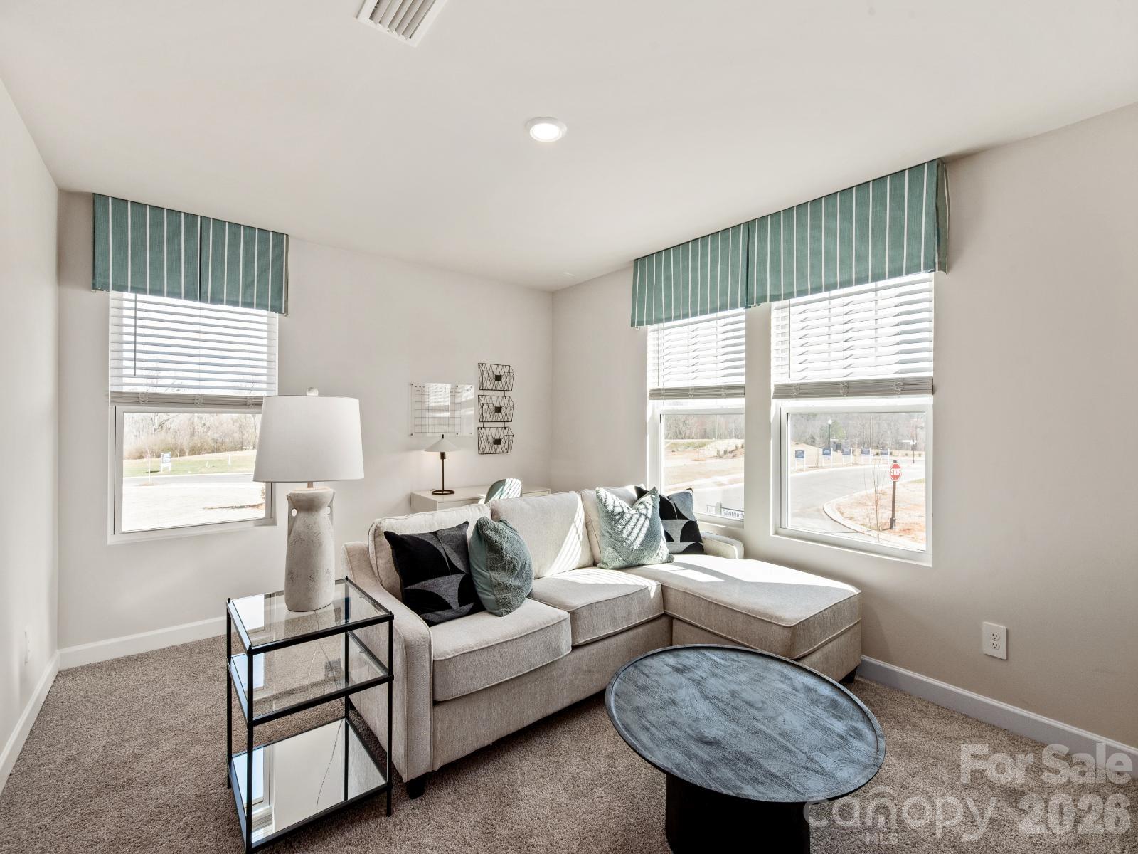 Photo is not of the actual home, but is an inspirational photo of builder’s model home and may depict options, furnishings, and/or decorator features that are not included - 12640 Russellwood Lane, Charlotte