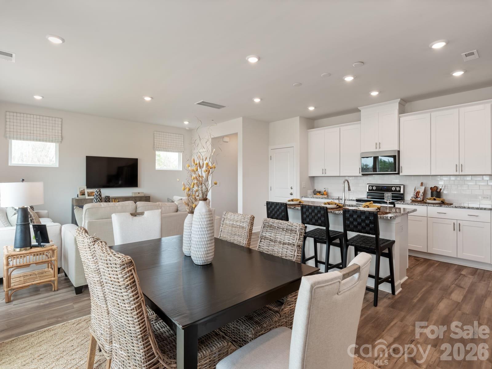 Photo is not of the actual home, but is an inspirational photo of builder’s model home and may depict options, furnishings, and/or decorator features that are not included - 12636 Russellwood Lane, Charlotte