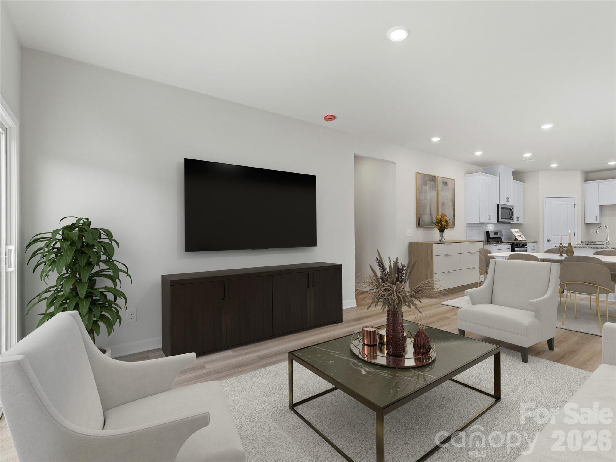 Photo is not of the actual home, but is an inspirational photo of builder’s model home and may depict options, furnishings, and/or decorator features that are not included - 12531 Russellwood Lane, Charlotte