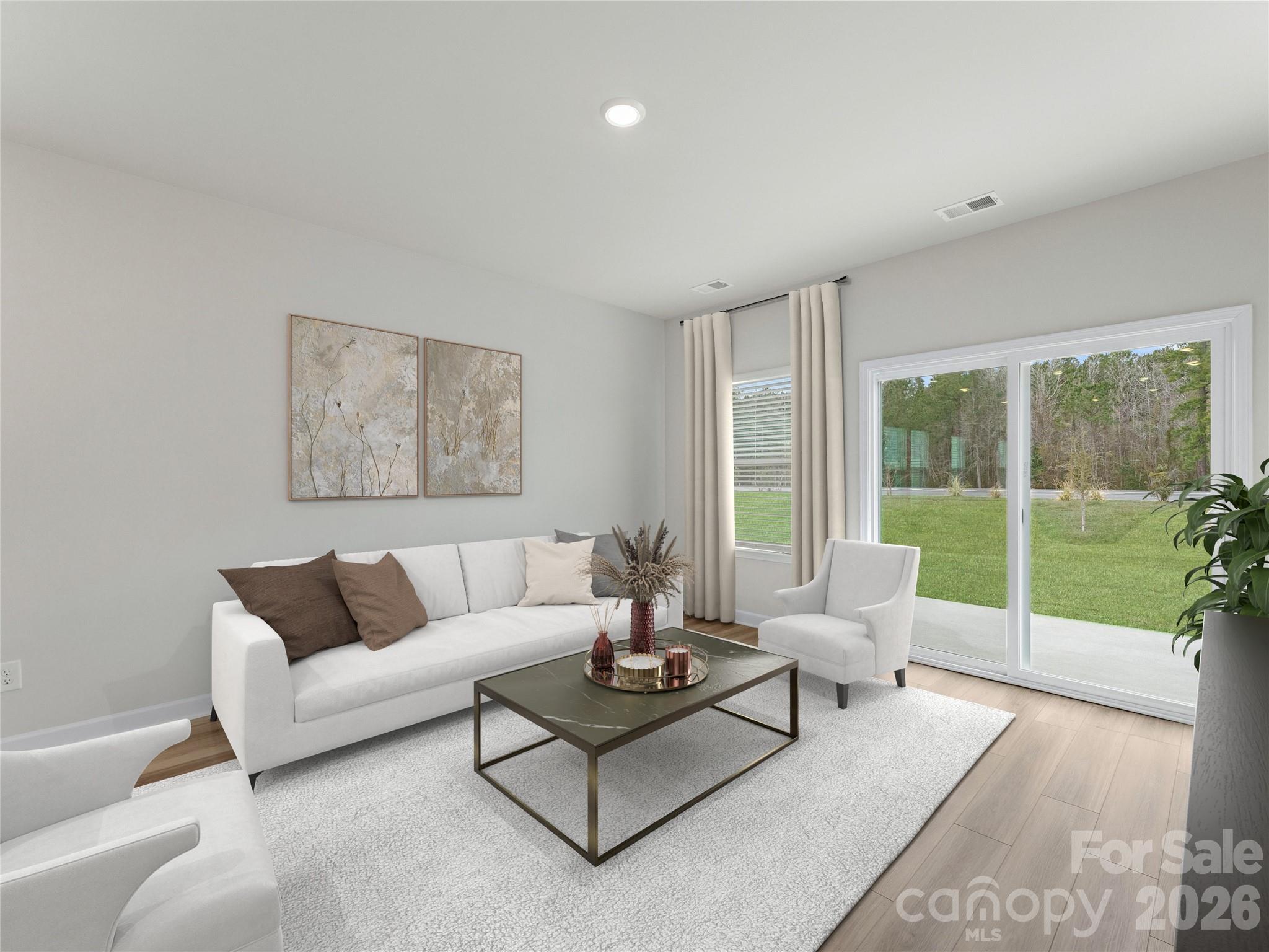 Photo is not of the actual home, but is an inspirational photo of builder’s model home and may depict options, furnishings, and/or decorator features that are not included - 12531 Russellwood Lane, Charlotte