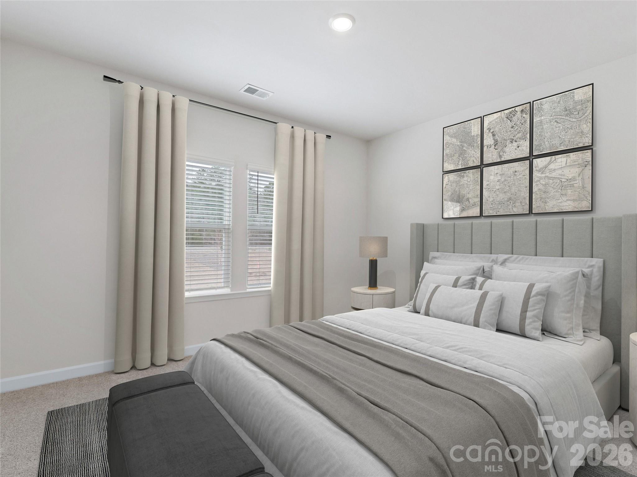 Photo is not of the actual home, but is an inspirational photo of builder’s model home and may depict options, furnishings, and/or decorator features that are not included - 12531 Russellwood Lane, Charlotte