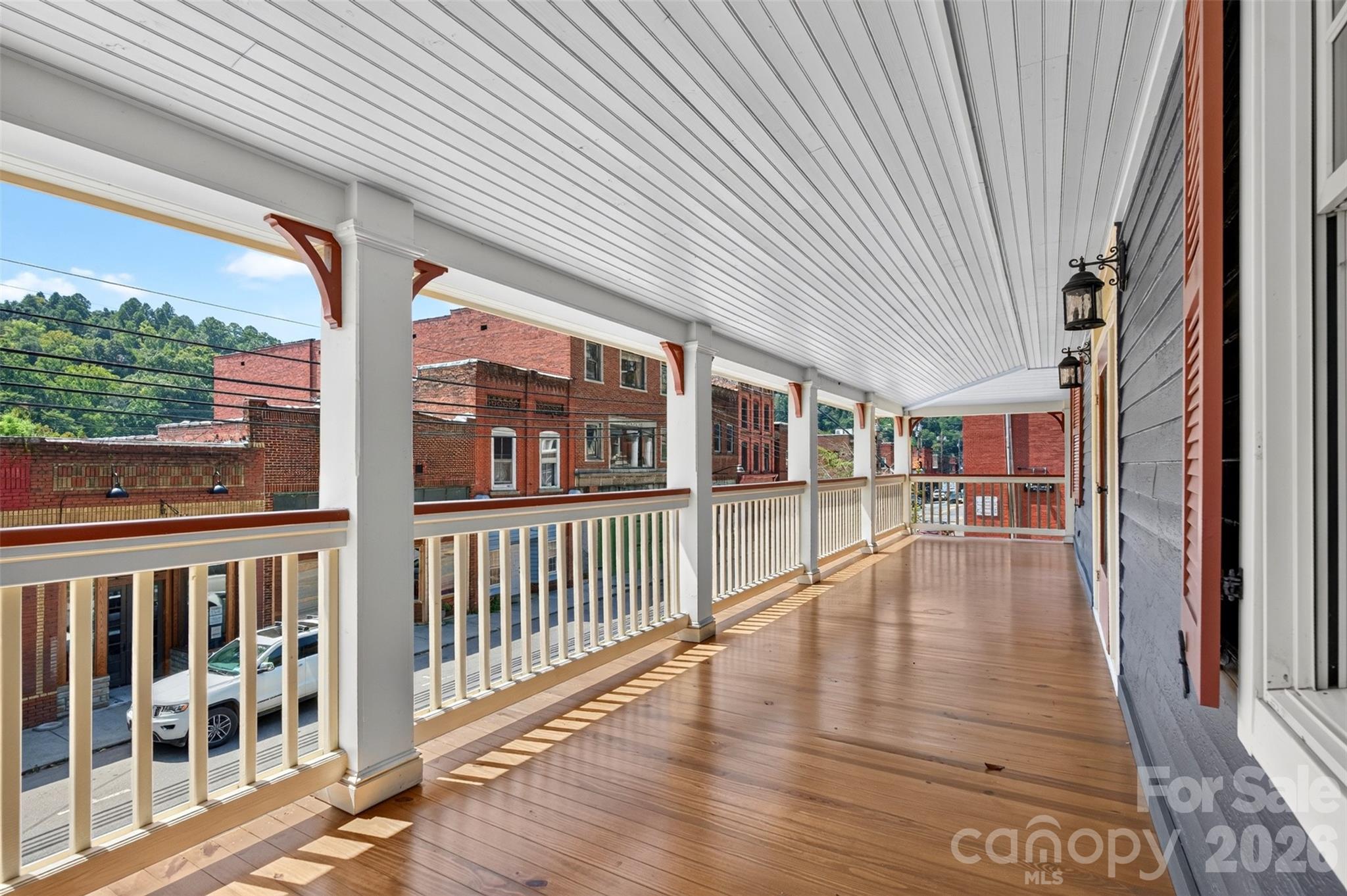 Sit On The Upstairs Porch To See The Happenings In Downtown Marshall - 39 S Main Street, Marshall