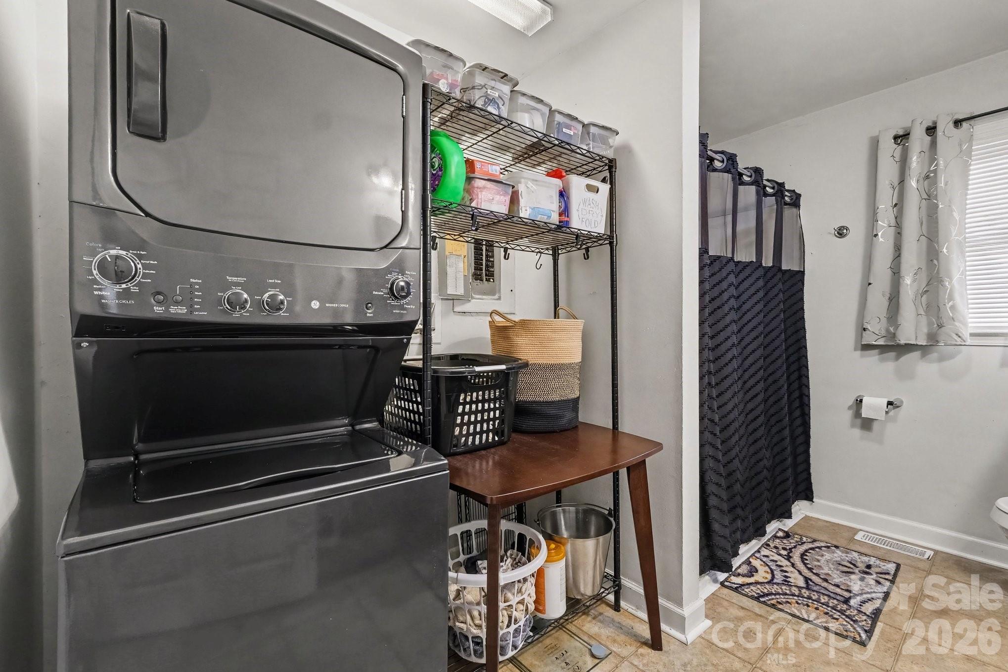Laundry Area View - 645 Pine Ridge Road, Chester
