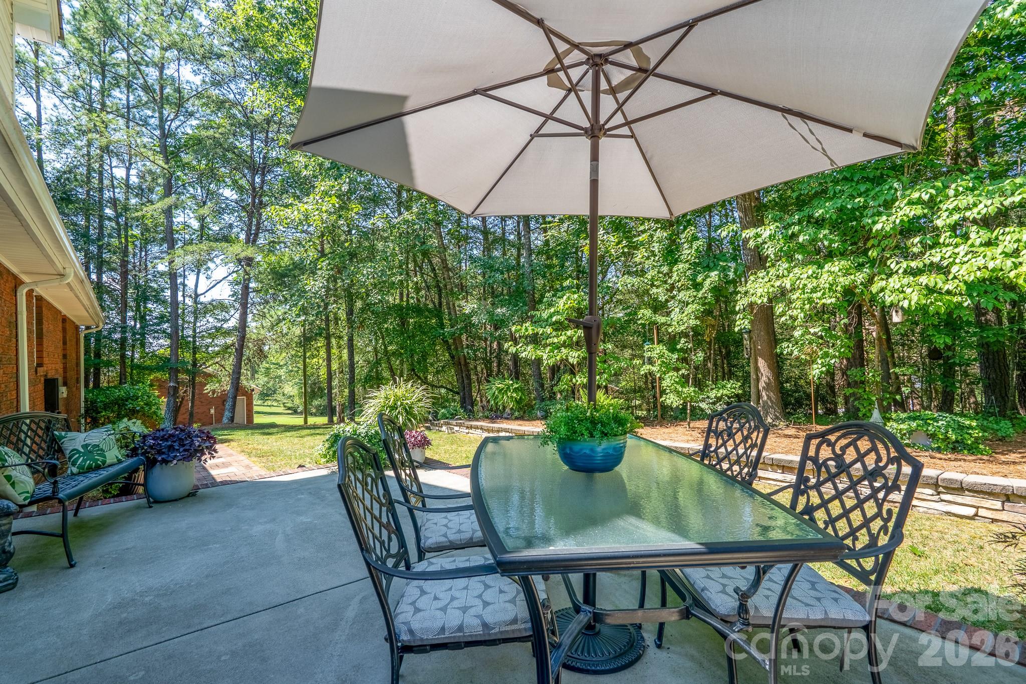 Beautiful, private backyard/patio - 309 Imperial Way, Albemarle
