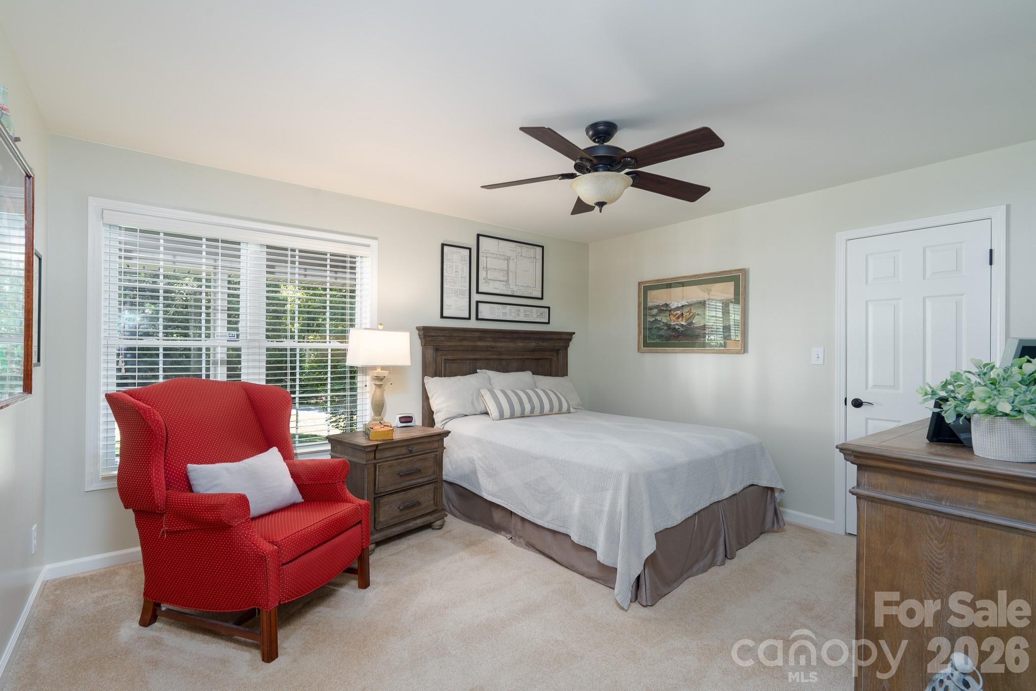 Second bedroom on main level. - 309 Imperial Way, Albemarle