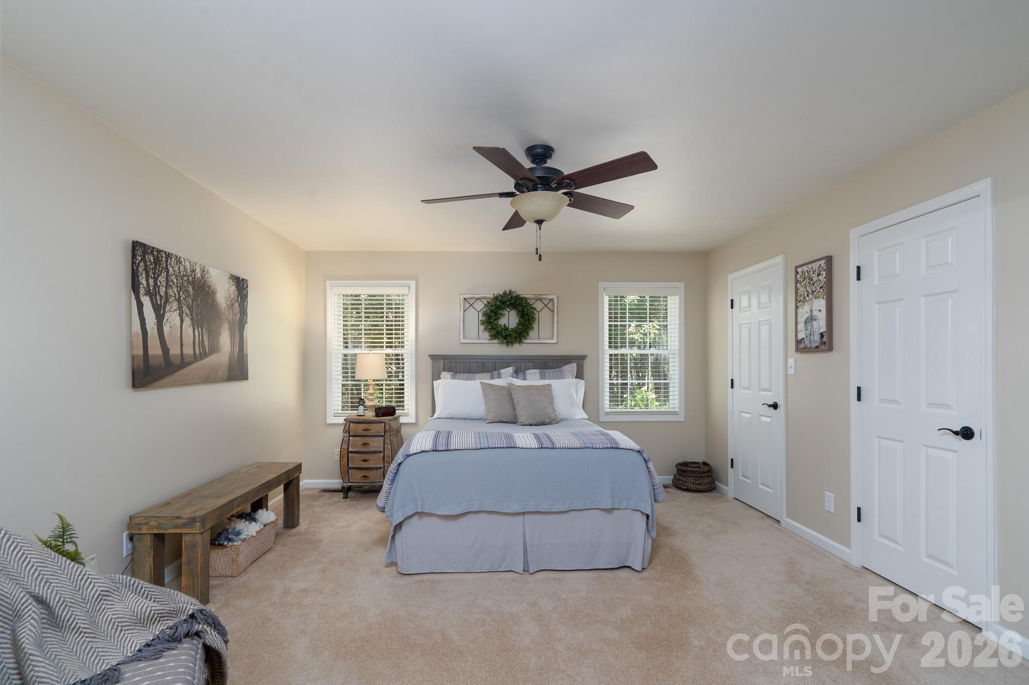 Spacious primary bedroom/ensuite on main level - 309 Imperial Way, Albemarle