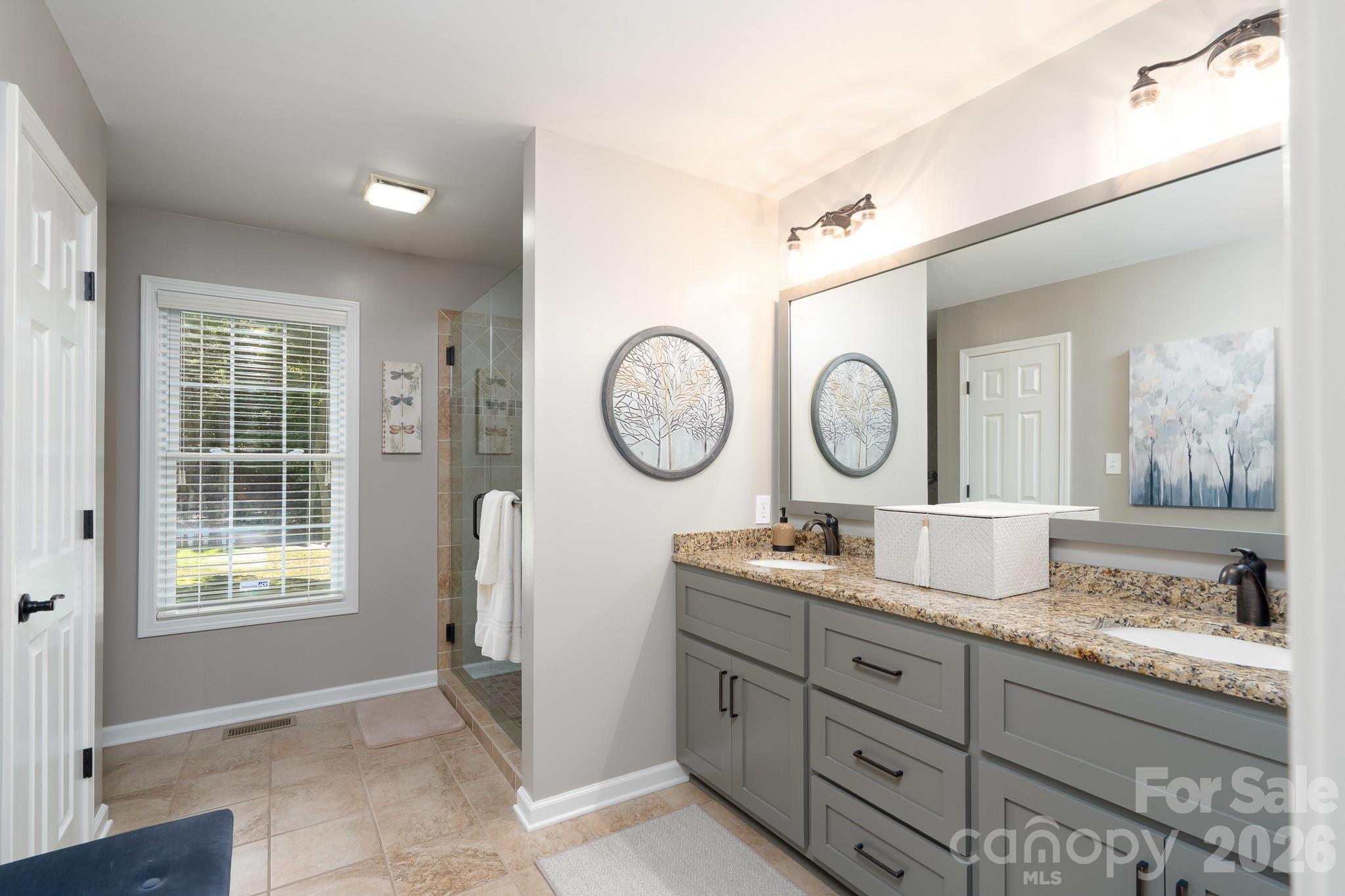 Primary bathroom - 309 Imperial Way, Albemarle