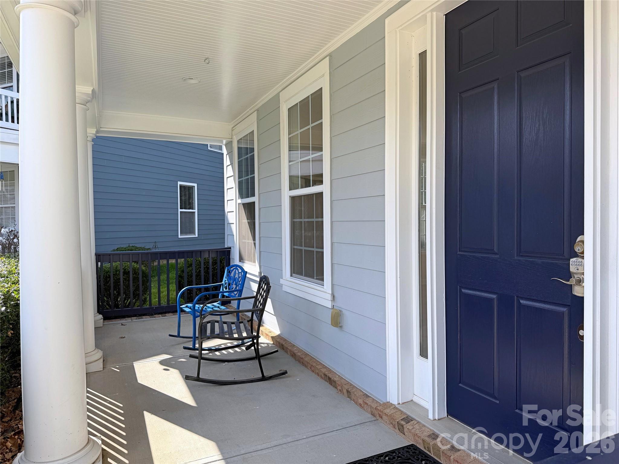 Welcoming rocking chair front porch - 18465 E Marbella Lane, Fort Mill