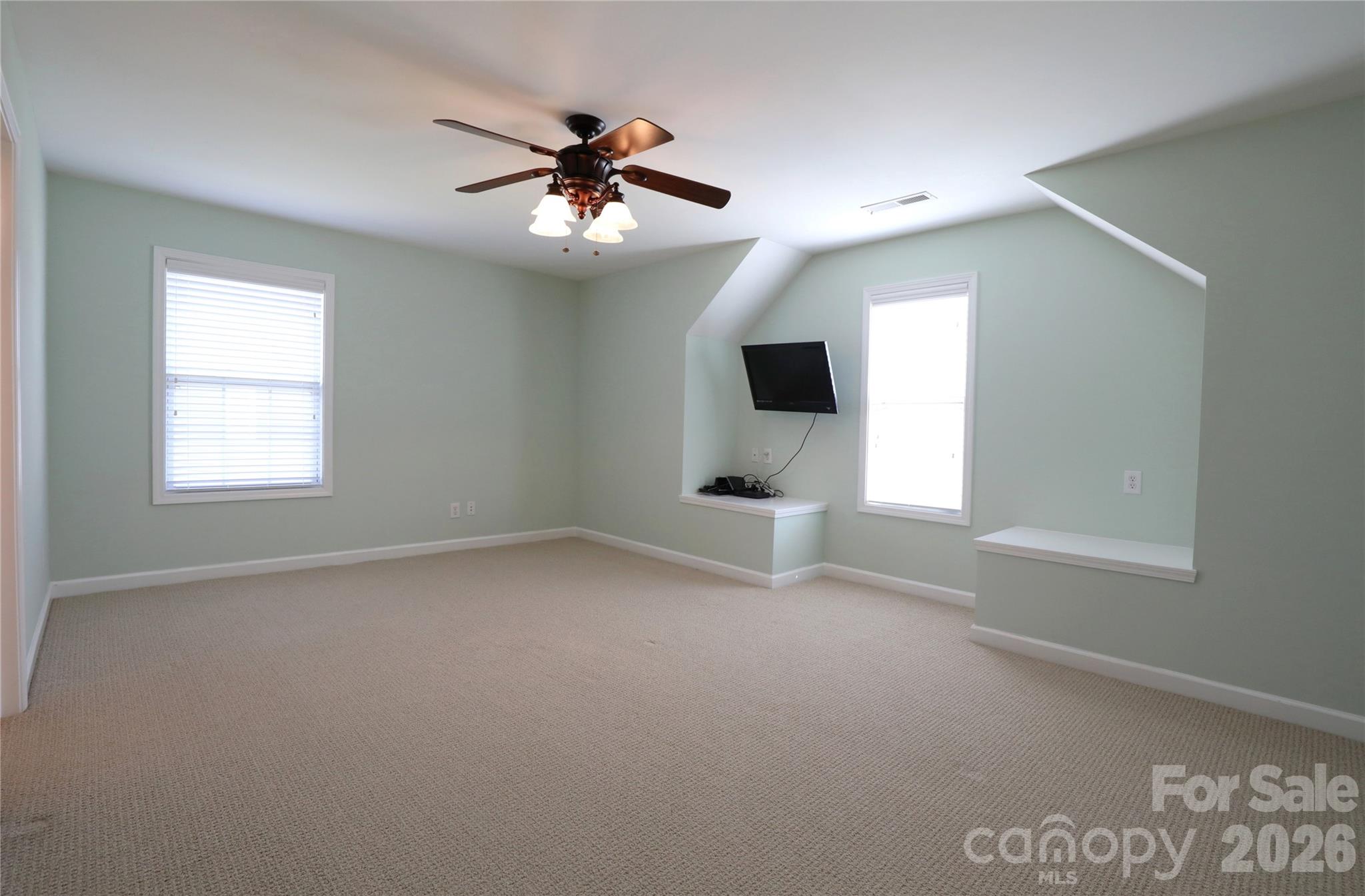 Upstairs bedroom with Jack and Jill bath was utilized as a 2nd master by current owner - 18465 E Marbella Lane, Fort Mill