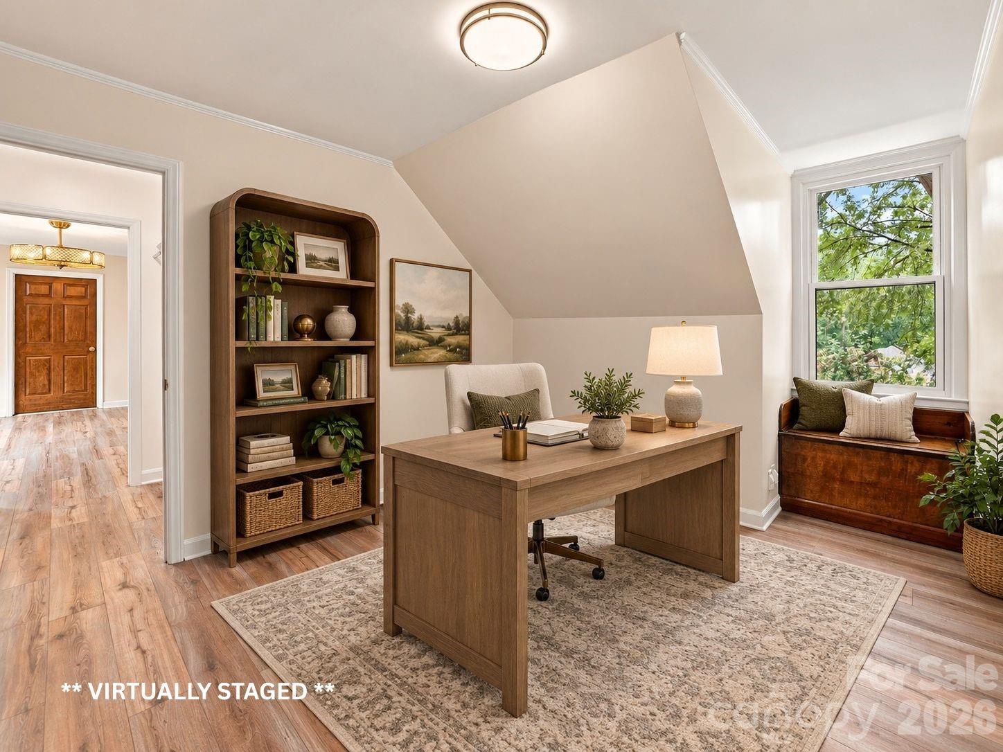 Virtually Staged Room 1 (Do I want to be an Office......?) - 514 Belwood Drive, Belmont