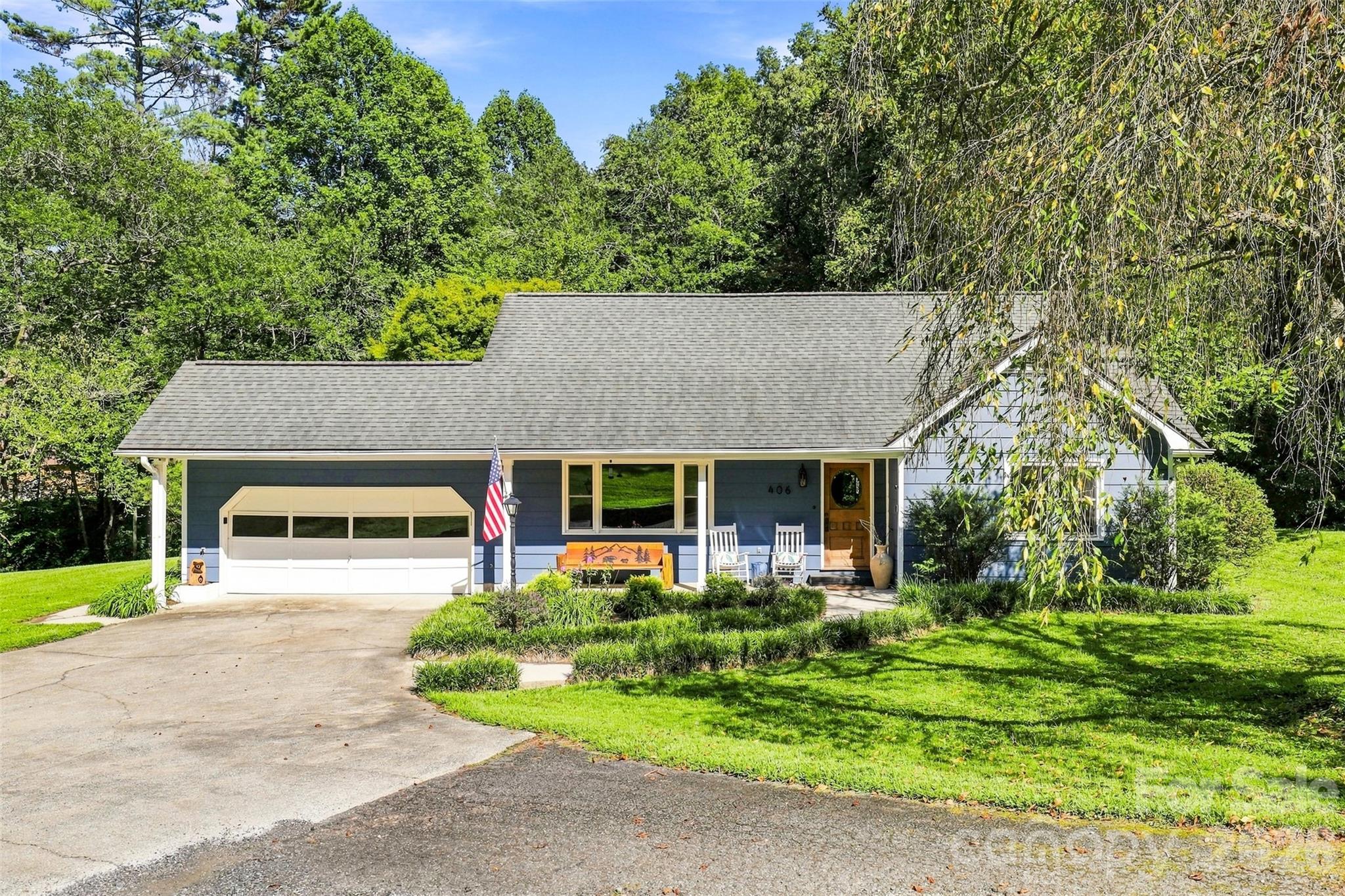 Single Family Residence at 406 Friendship Lane, Pisgah Forest, photo 3 of 43