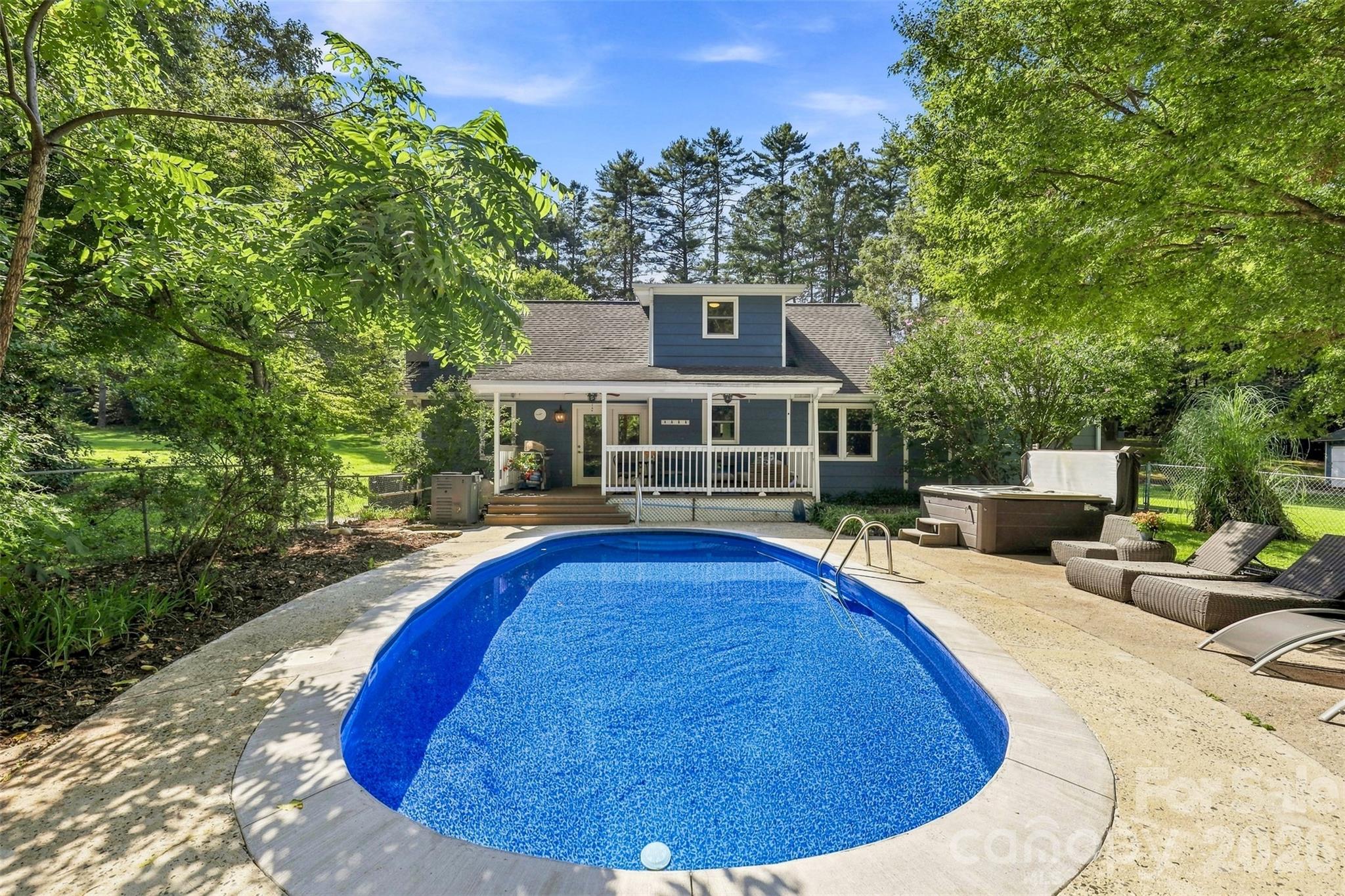Single Family Residence at 406 Friendship Lane, Pisgah Forest, photo 34 of 43