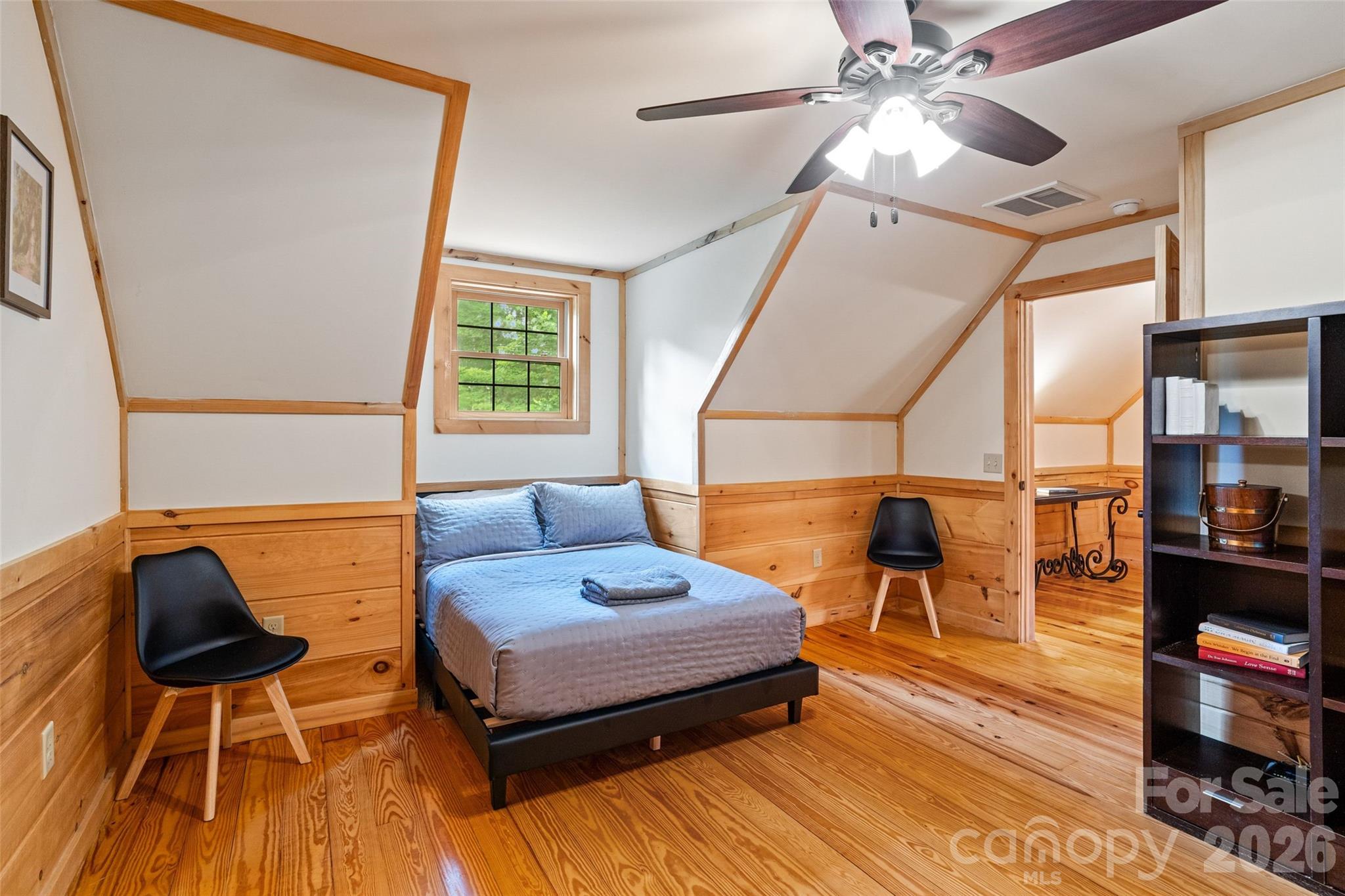 More flex space currently used for more bed sleeping arrangements. - 213 Big Valley Road, Pisgah Forest