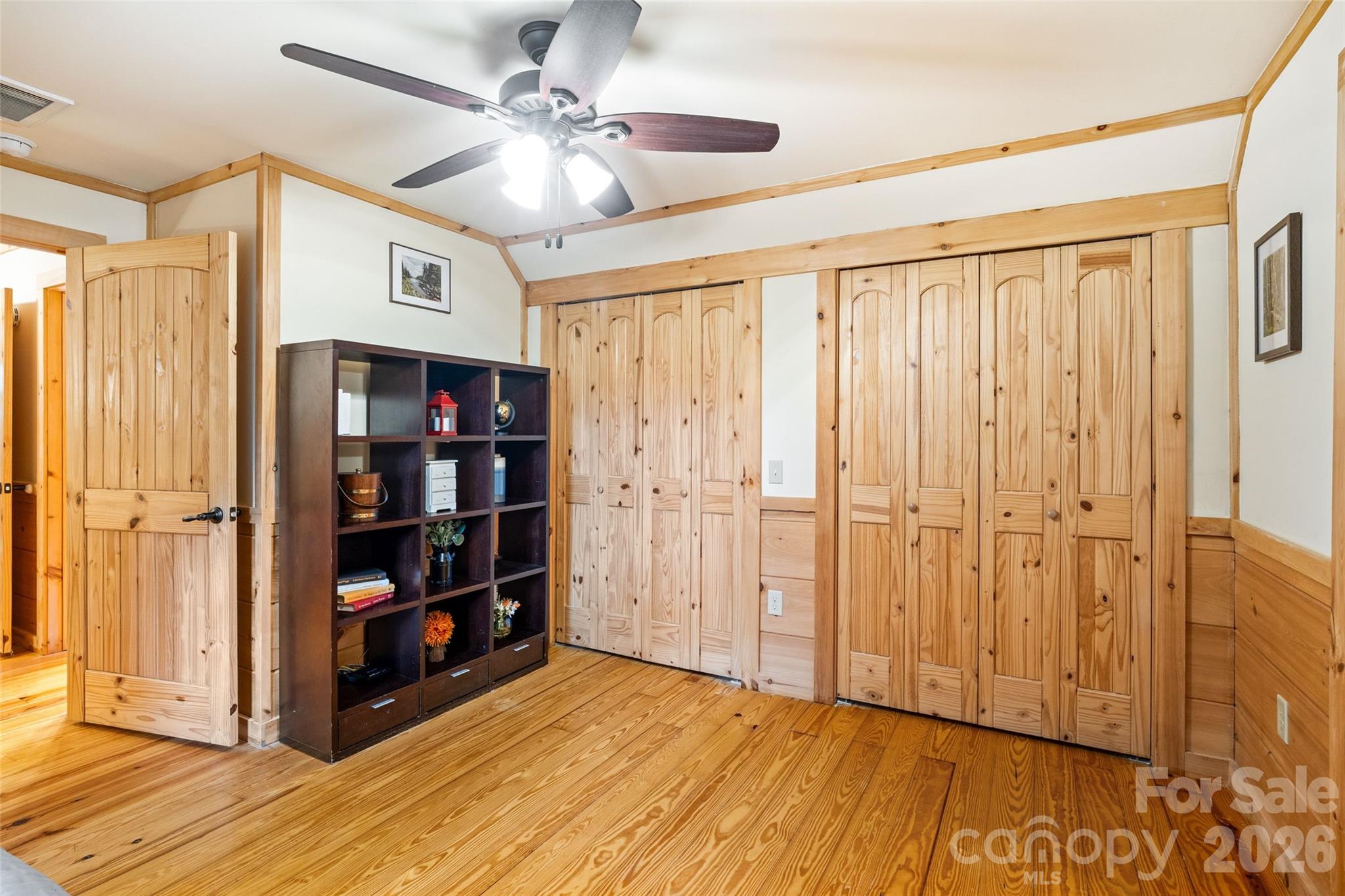 More closet storage in the open flex space. - 213 Big Valley Road, Pisgah Forest
