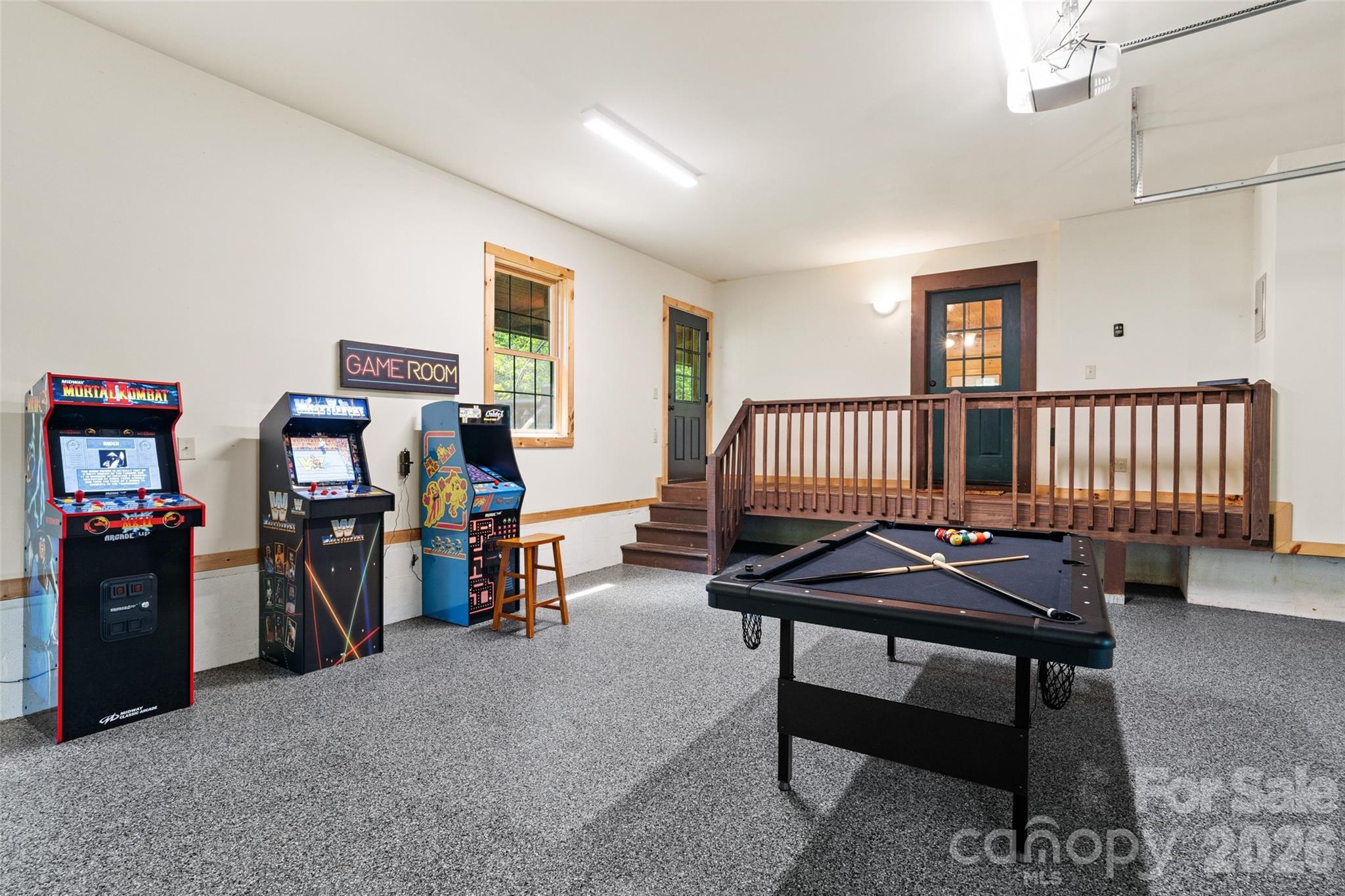 Massive flex space perfect for an indoor entertainment zone or vehicle storage. - 213 Big Valley Road, Pisgah Forest