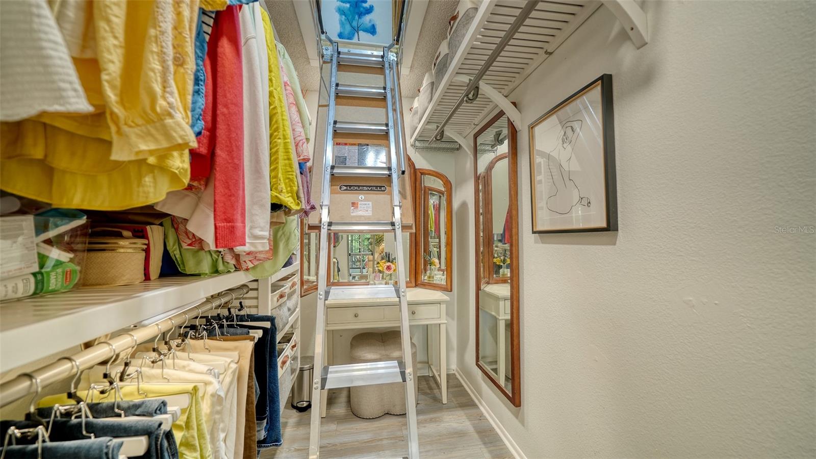 Attic access - 740 WHITE PINE TREE RD #205, VENICE