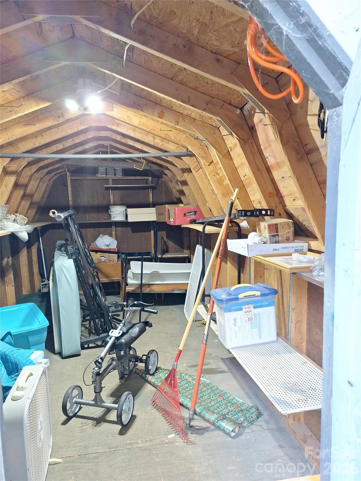 Watertight shed provides unlimited storage options. - 1910 Wildwood Road, Gastonia