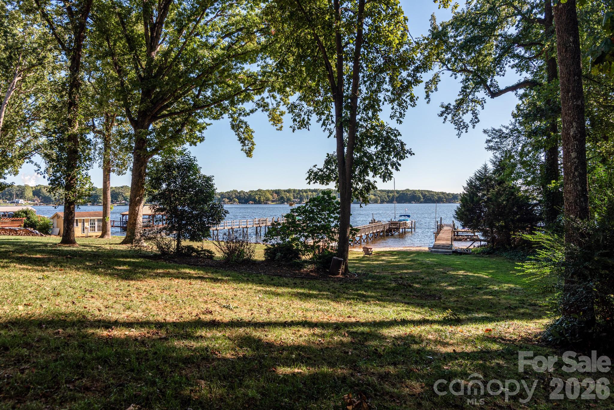 Big water views from back patio - 7889 Tradewinds Drive, Sherrills Ford