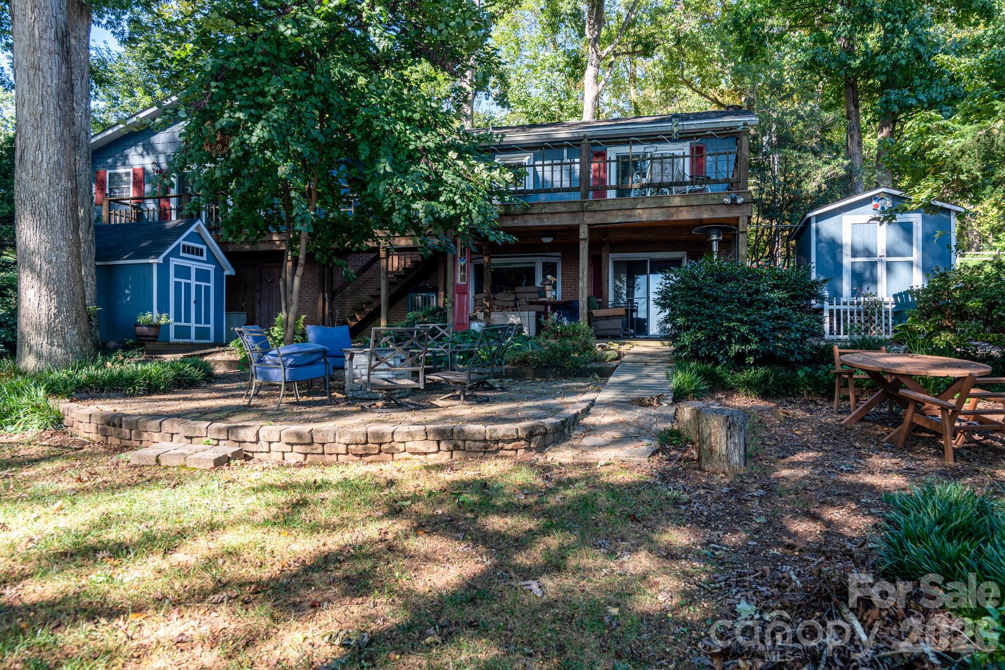 view from backyard - 7889 Tradewinds Drive, Sherrills Ford