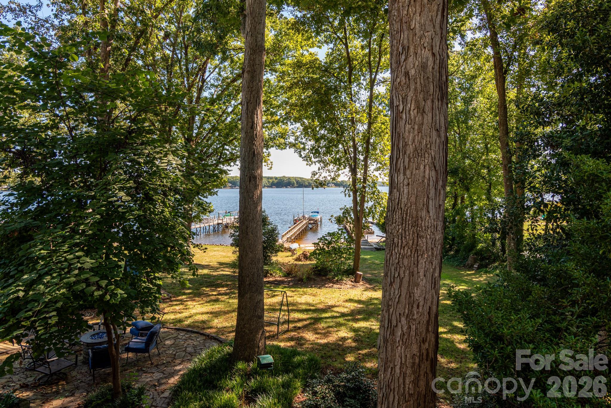 Private view from main level back Deck - 7889 Tradewinds Drive, Sherrills Ford
