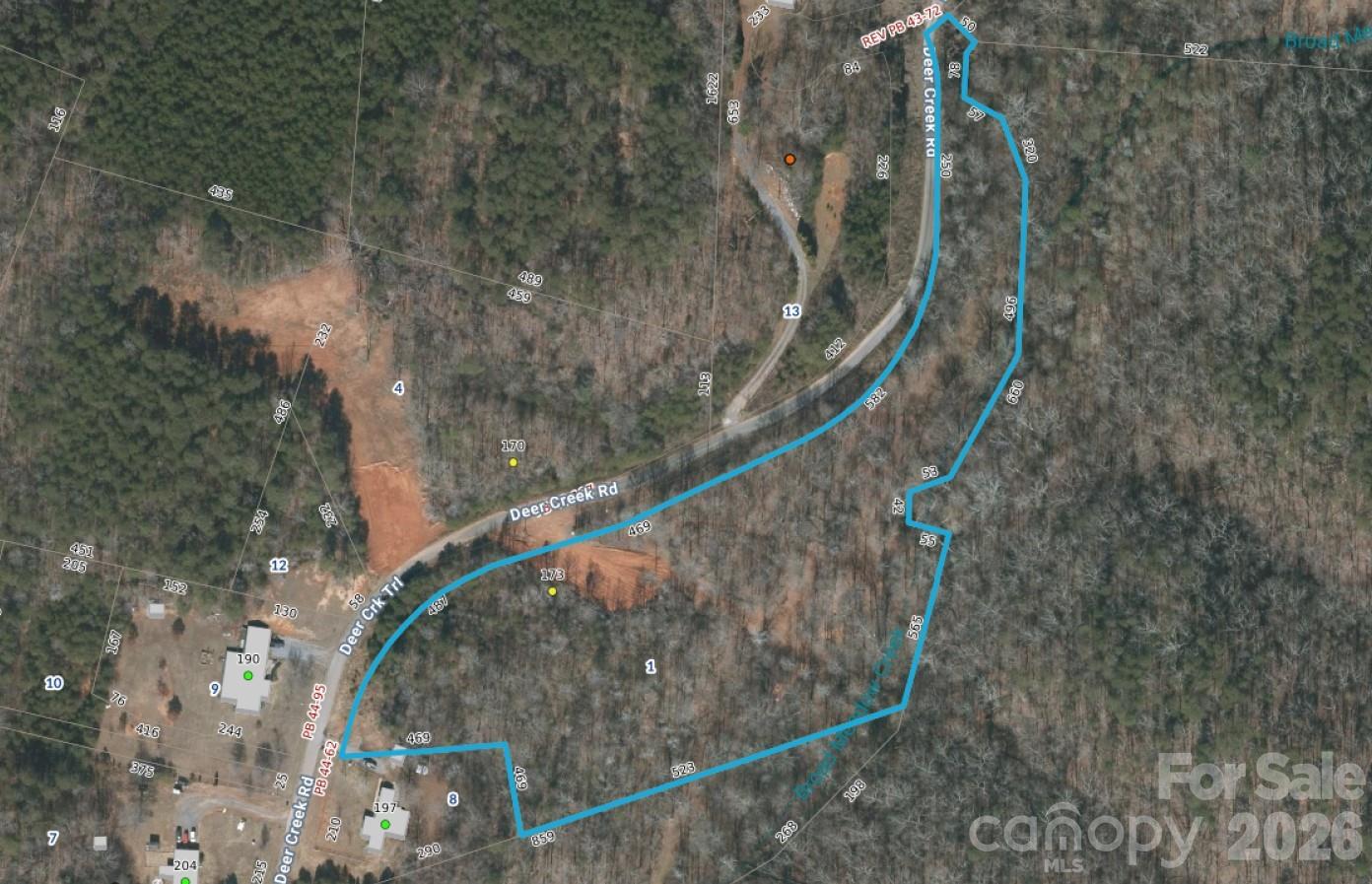 Acreage at 173 & 207 Deer Creek Trail, Statesville, photo 30 of 30