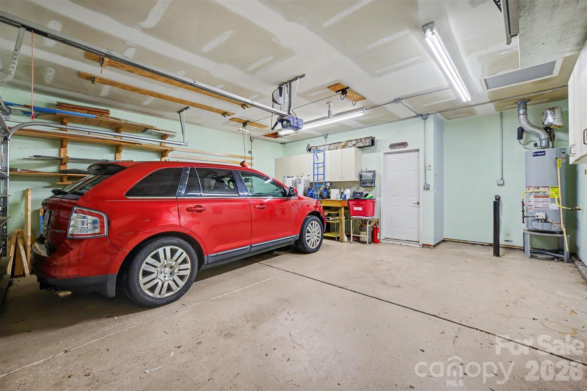 2 Car Garage with Workspace - 201 Augustus Lane, Mount Holly