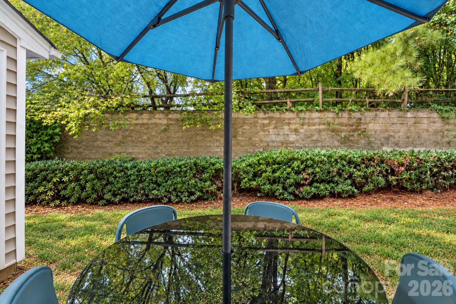 backyard patio - 109 Summerwood Drive, Mooresville