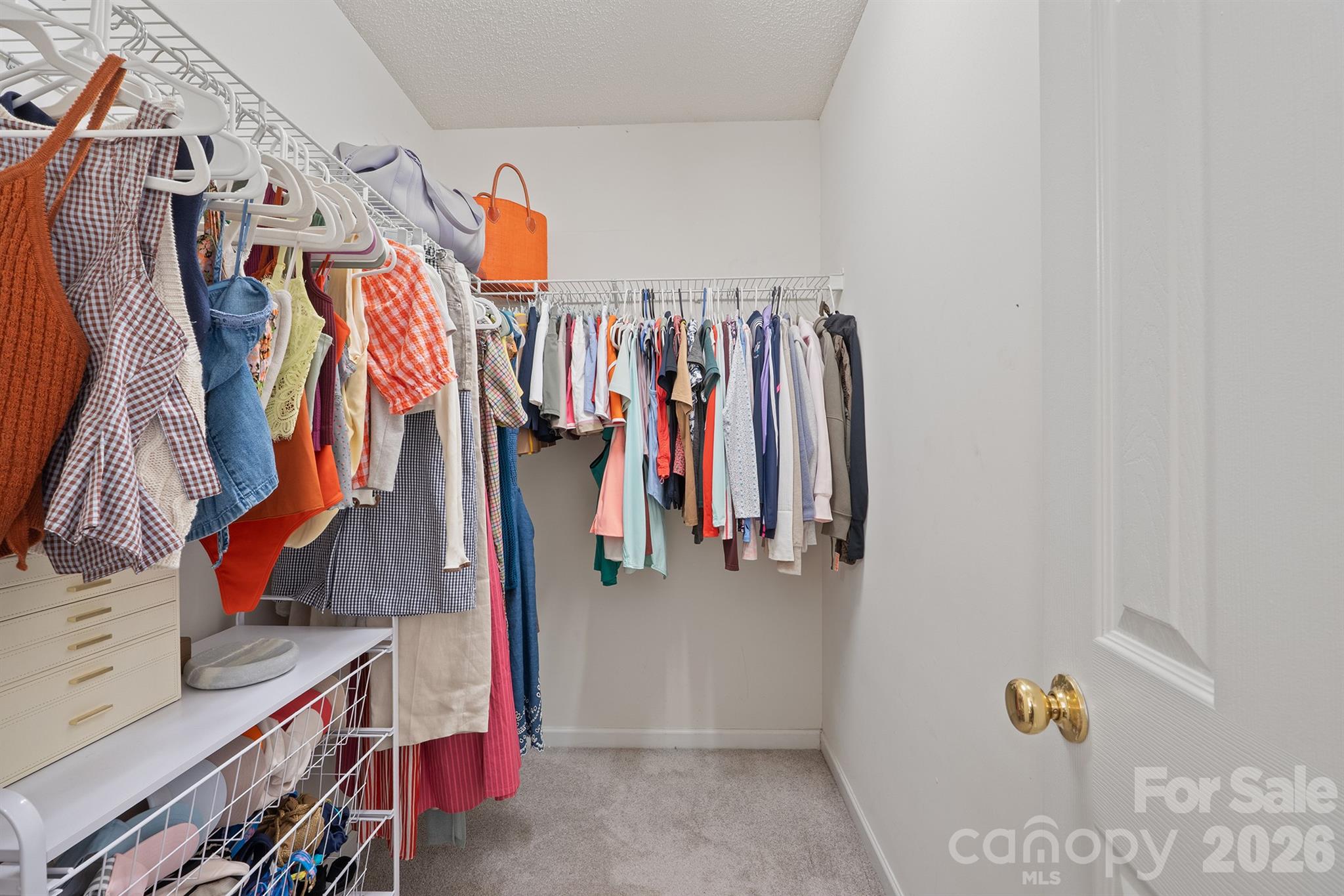 primary walk-in closet - 109 Summerwood Drive, Mooresville