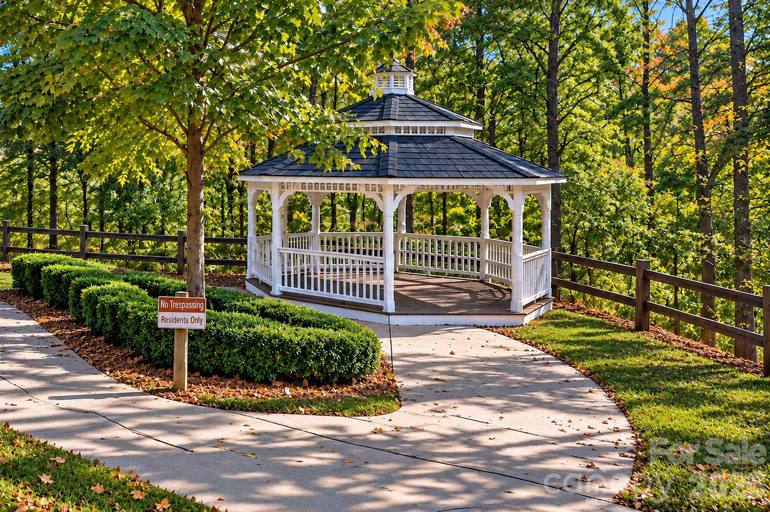neighborhood gazebo - 109 Summerwood Drive, Mooresville