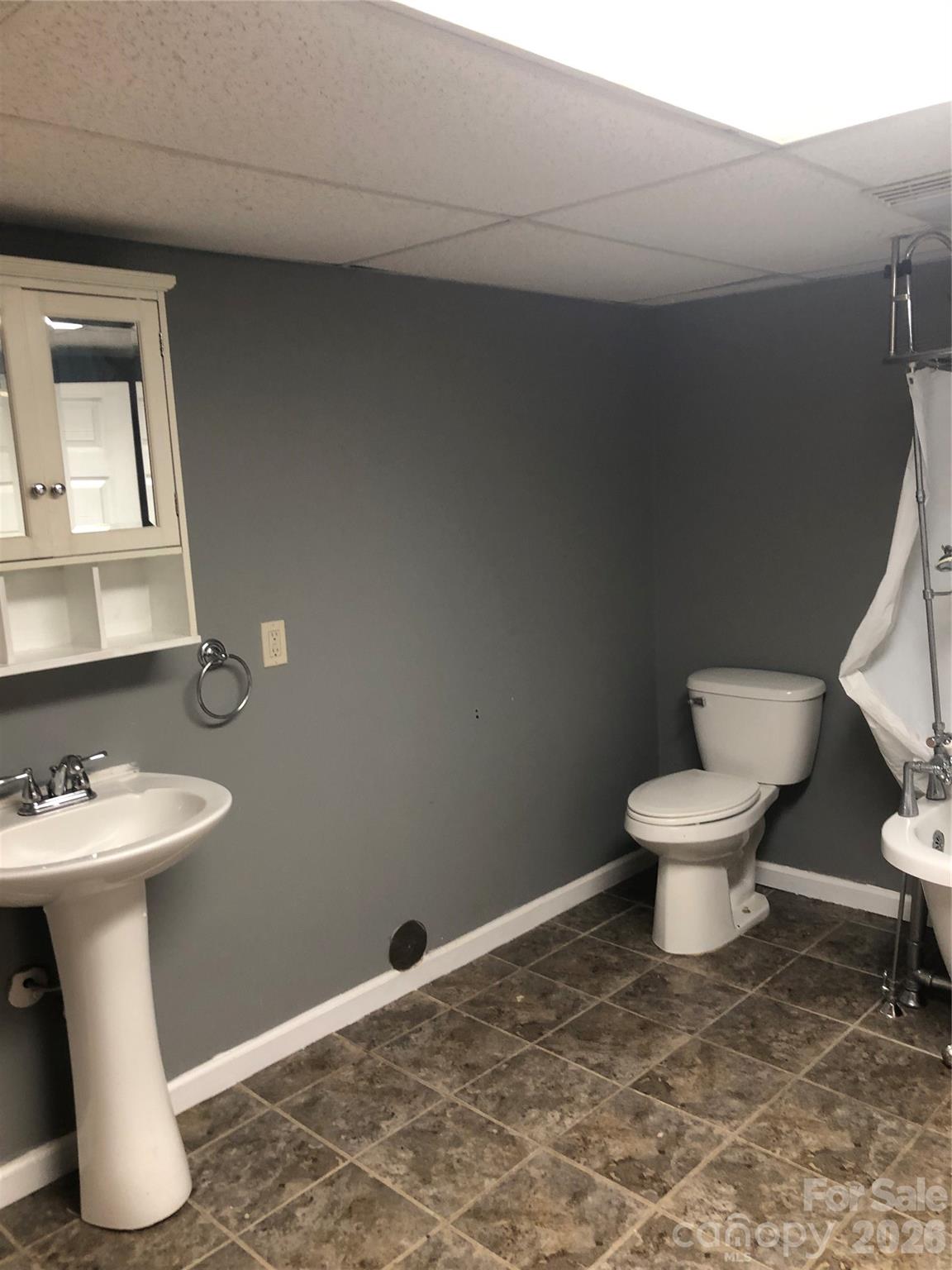 Bathroom in basement additional view - 217 Salisbury Street, Rockwell