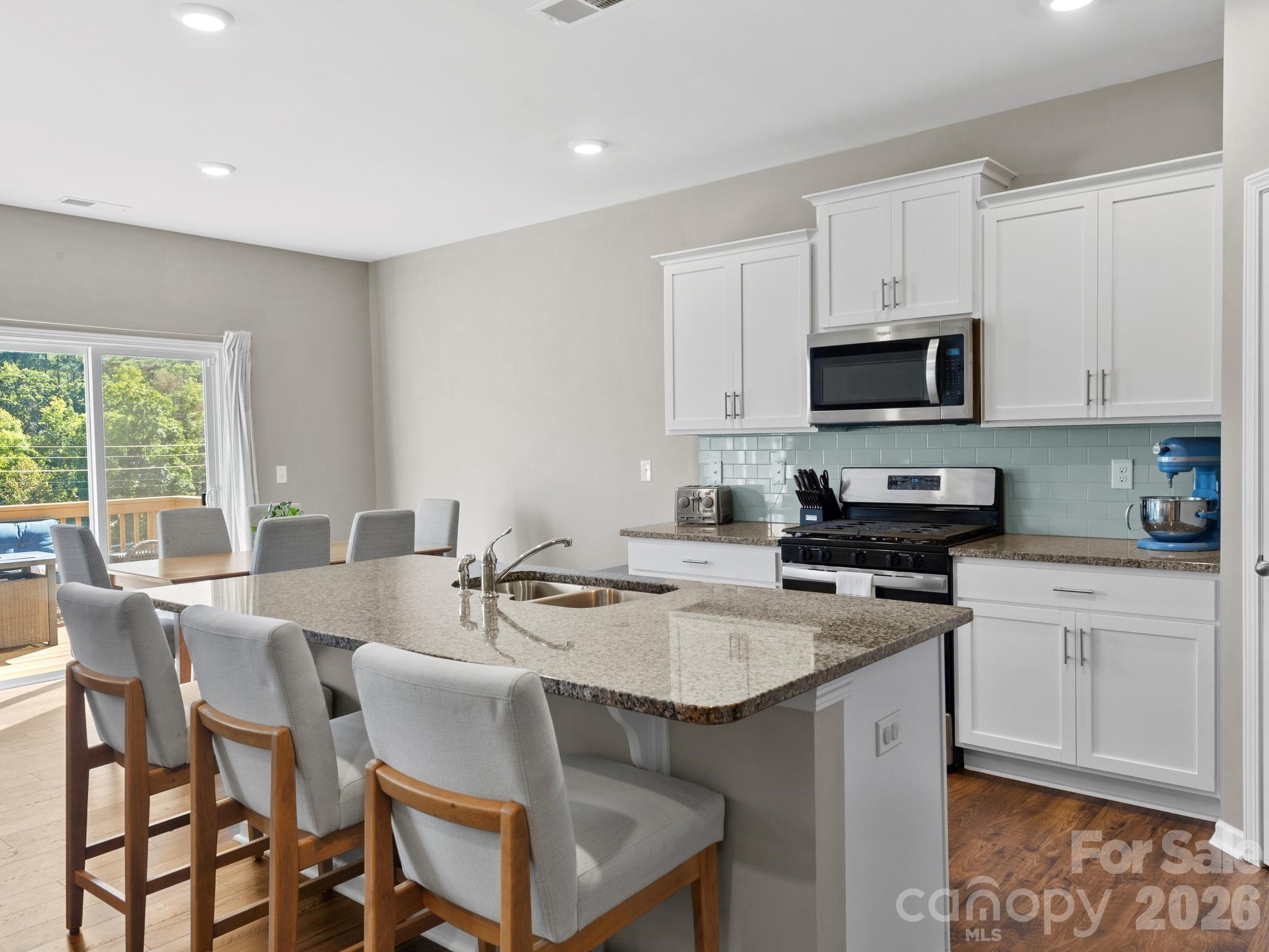 Gas Range, Granite Counters - 166 Amblers Knoll Road, Weaverville